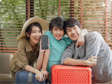 ครอบครัวที่อยู่ใกล้ห่างงาน อยู่ต่างประเทศ