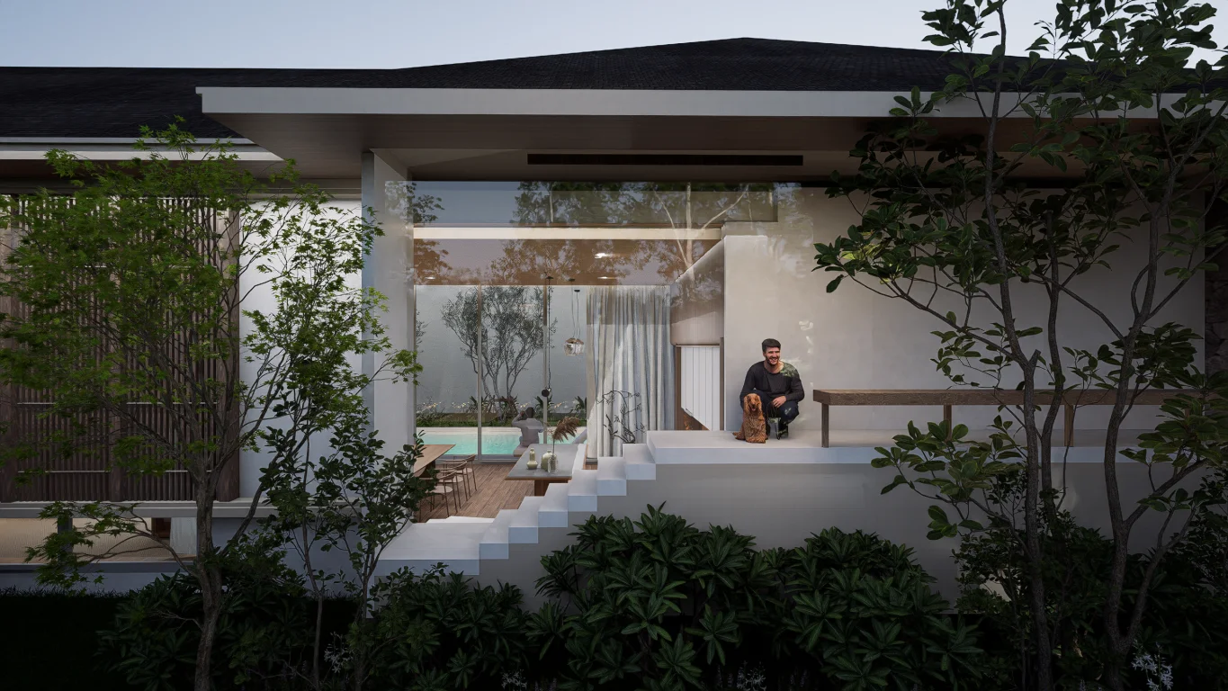 "SLOWLIGHT" บ้านสไตล์รีสอร์ท