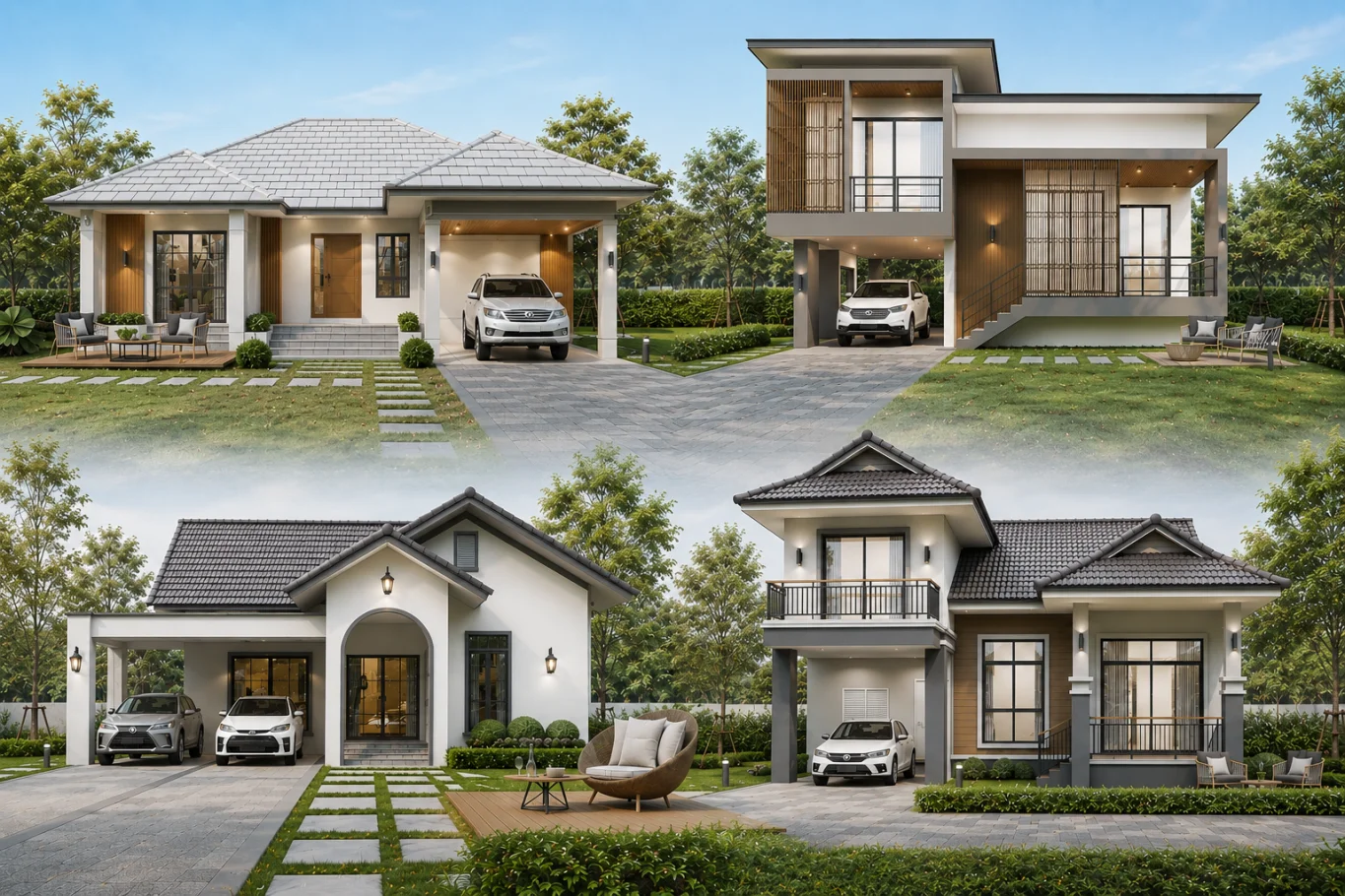 บ้านทรงต่างๆ กับหลังคาที่ใช่! เลือกอย่างไรให้ลงตัว